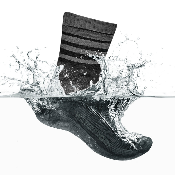 Gripgrab Merino-Lined Waterproof Winter Socks Black