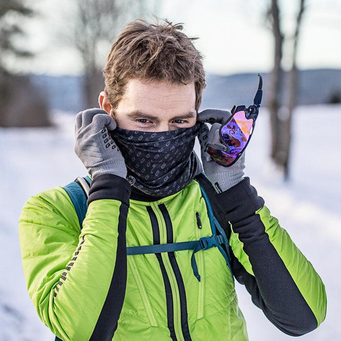 Gripgrab Multifunctional Fleece Thermal Neck Warmer Black