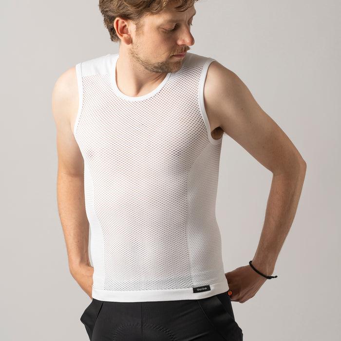 Gripgrab PACR Spring-Autumn Sleeveless Base Layer White