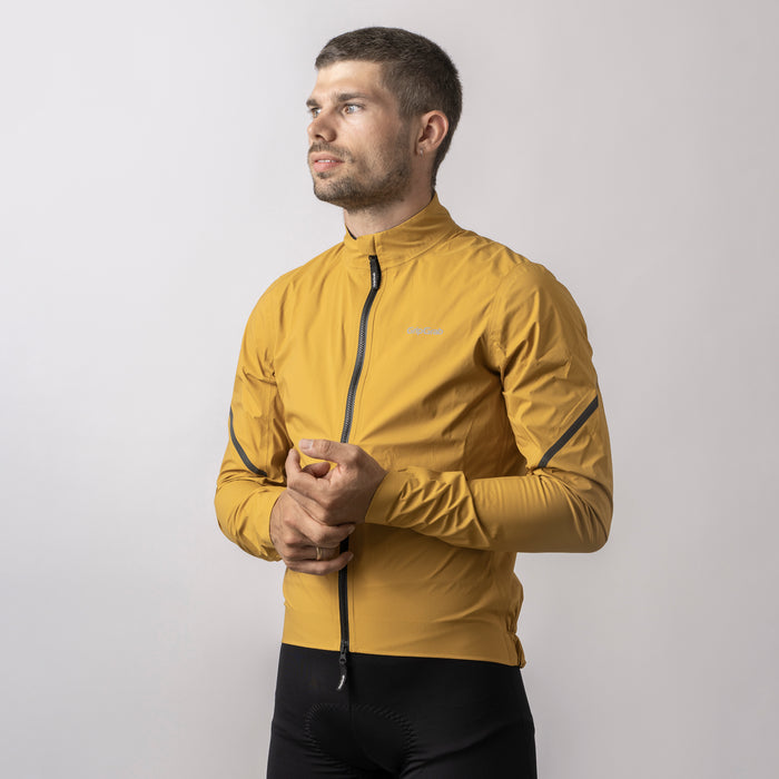 Gripgrab PACR Waterproof Lightweight Jacket Mustard Yellow