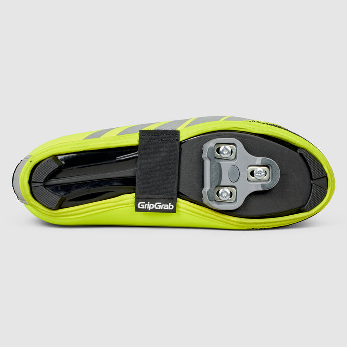Gripgrab RaceThermo Waterproof Winter Road Shoe Covers Yellow Hi-Vis