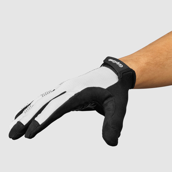 Gripgrab RIDE Lite Padded Full Finger Summer Gloves Navy Blue