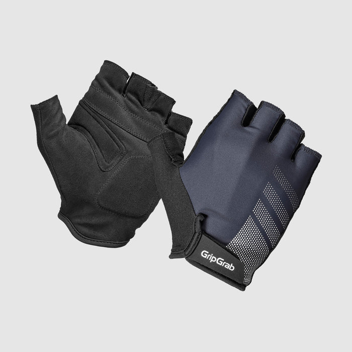 gripgrab RIDE Lite Padded Short Finger Summer Gloves Navy Blue
