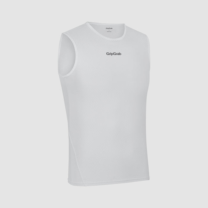gripgrab Ultralight Mesh Sleeveless Base Layer White
