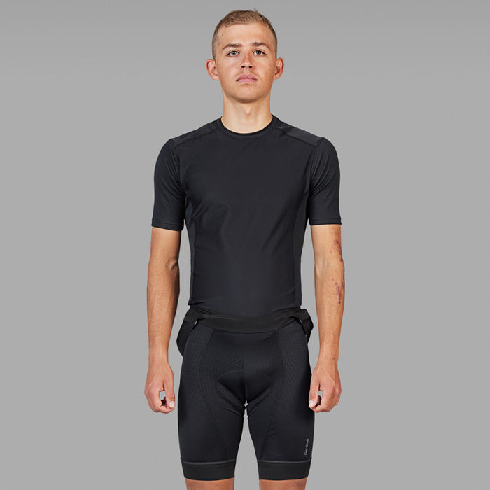 Gripgrab WindBreaking Thermal Short Sleeve Base Layer Black