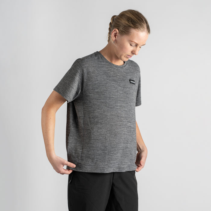 Gripgrab Women's EXPLR Merinotech T-shirt Dark Grey