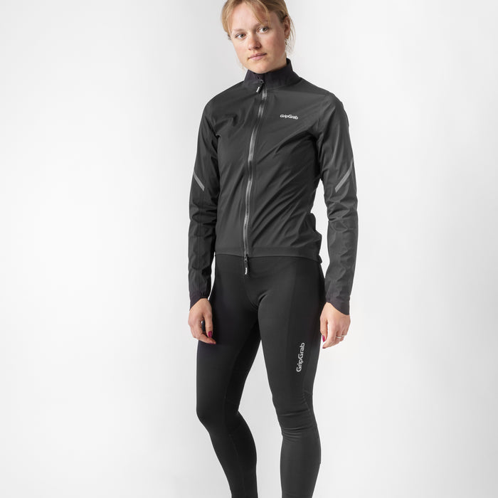 Gripgrab Women’s PACR Waterproof Lightweight Jacket Black