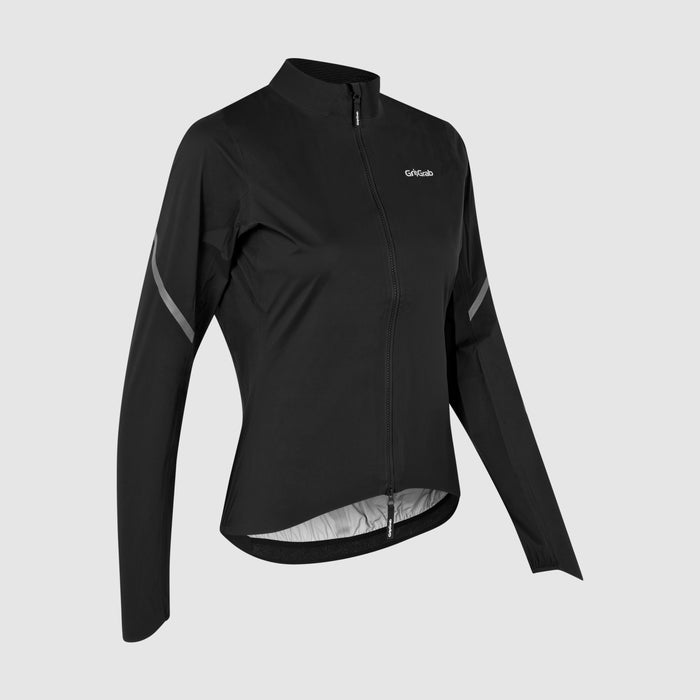 gripgrab Women’s PACR Waterproof Lightweight Jacket Black