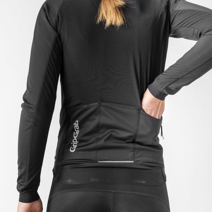 Gripgrab Women’s PACR Windproof Winter Jacket Black