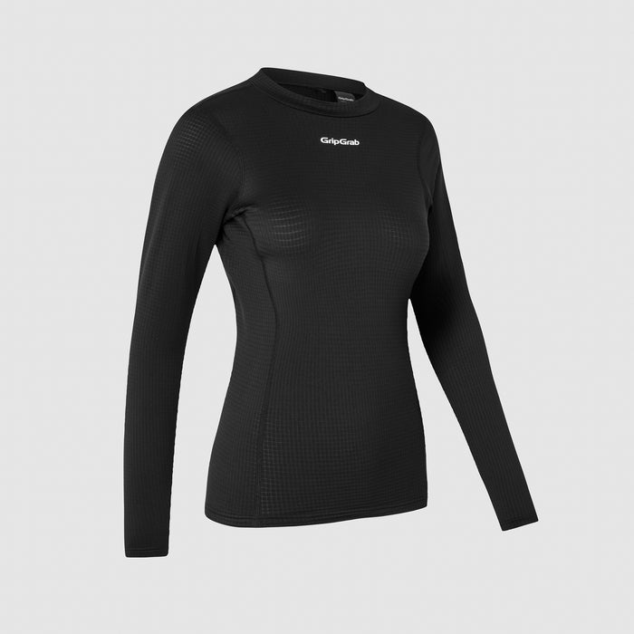 gripgrab Women's RIDE Winter Long Sleeve Base Layer Black