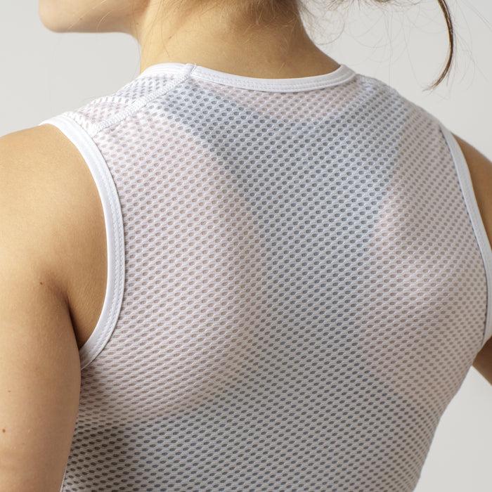 Gripgrab Women's Ultralight Mesh Sleeveless Base Layer White