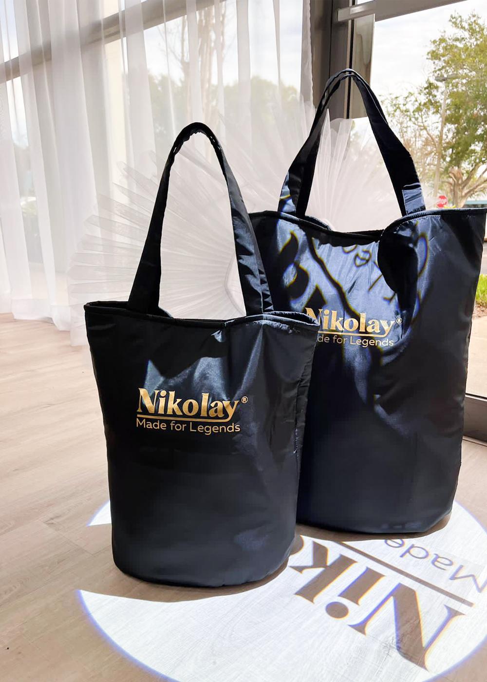 Grishko Large Tote Bag With Side Zip Pocket