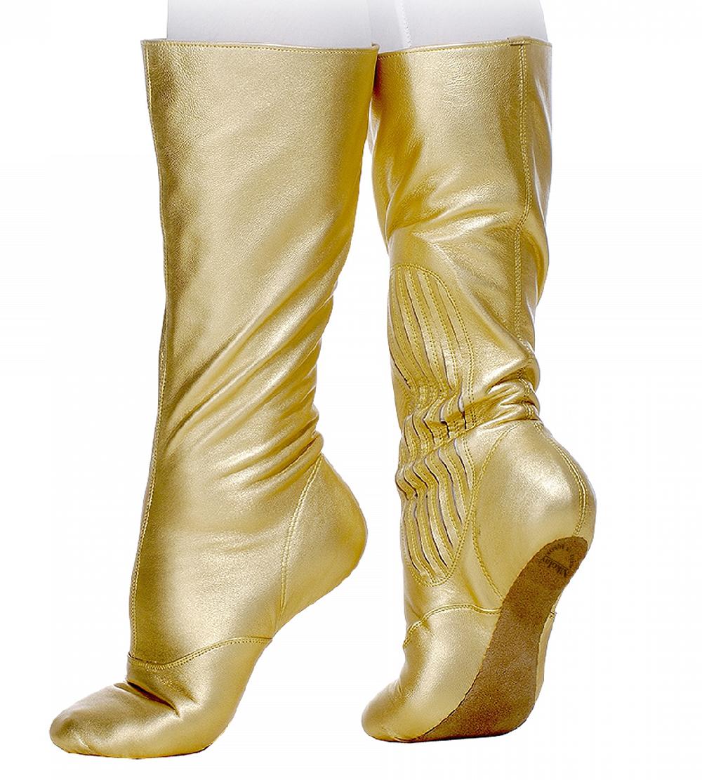 Grishko Male Boots With Pleats Suede