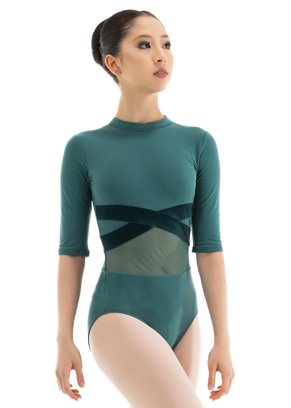 grishko TRINA Half-sleeve leotard