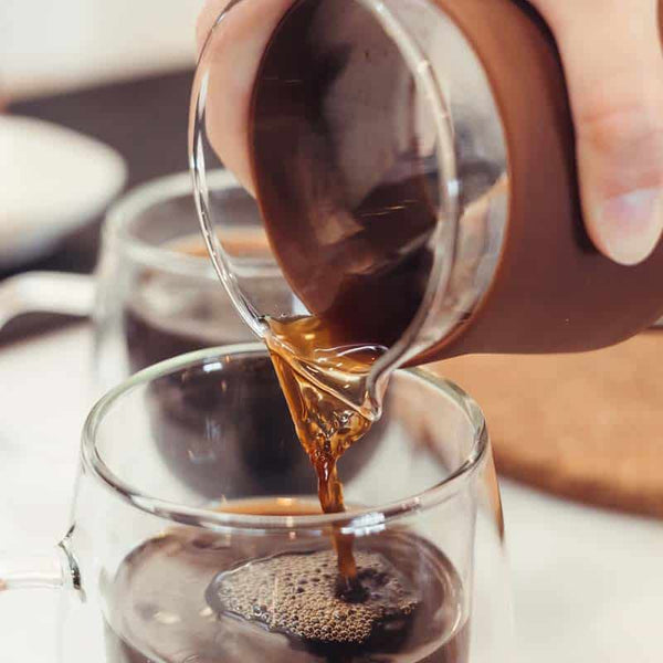 Grosche AMSTERDAM Glass Pour Over Coffee Maker Coffee Carafe Reusable Coffee Filter - 28.7 Fl Oz / 850mL
