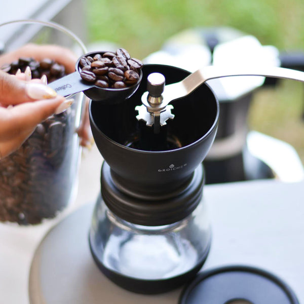 Grosche BREMEN MANUAL Ceramic Burr Coffee Grinder Manual Coffee Grinder Spice Grinder