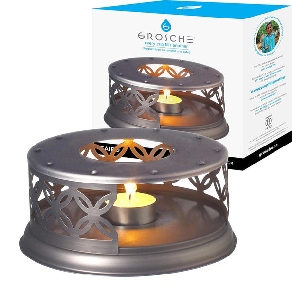 grosche CAIRO Food and Tea Warmer Fondue Warmer Teapot Warmer grosche CAIRO Food and Tea Warmer Fondue Warmer Teapot Warmer