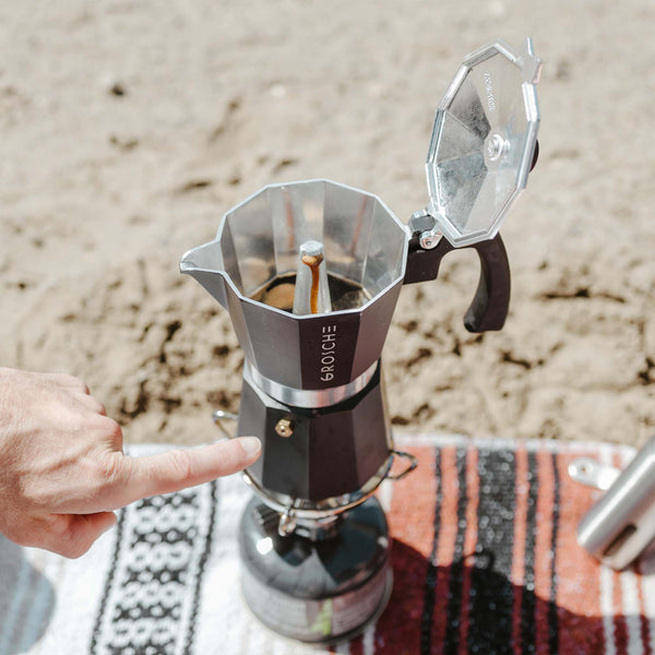 Grosche MILANO Stovetop Espresso Maker Moka Pot - 12 Cup