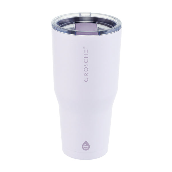 grosche YUKON Insulated Travel Mug Stainless Steel Coffee Tumbler with Slider Lid 30oz