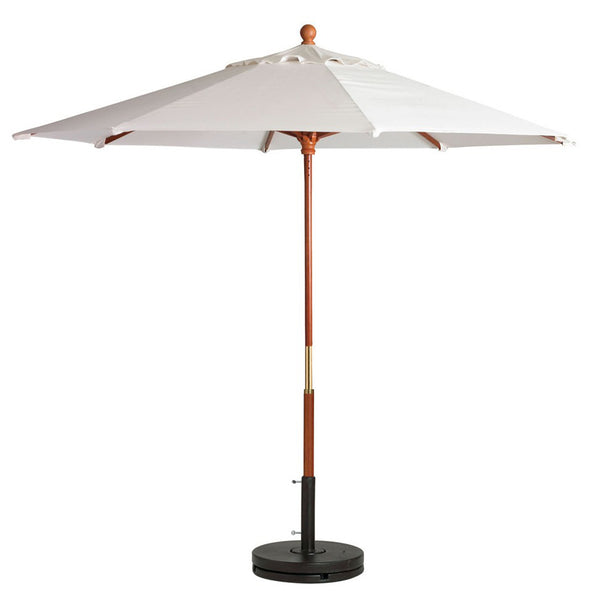 grosfillex 9' Wooden Market Umbrella