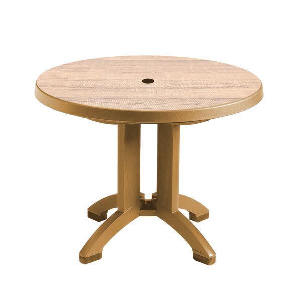 grosfillex Aquaba 38" Round Table