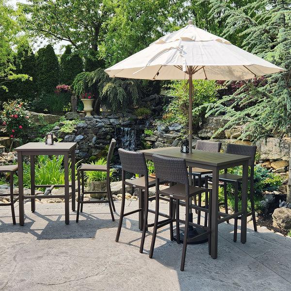 Grosfillex Bar Height Aluminum Bottom Pole