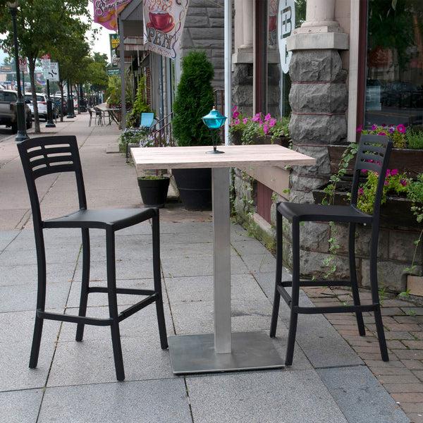 Grosfillex Gamma 18"x18" Bar Height Base