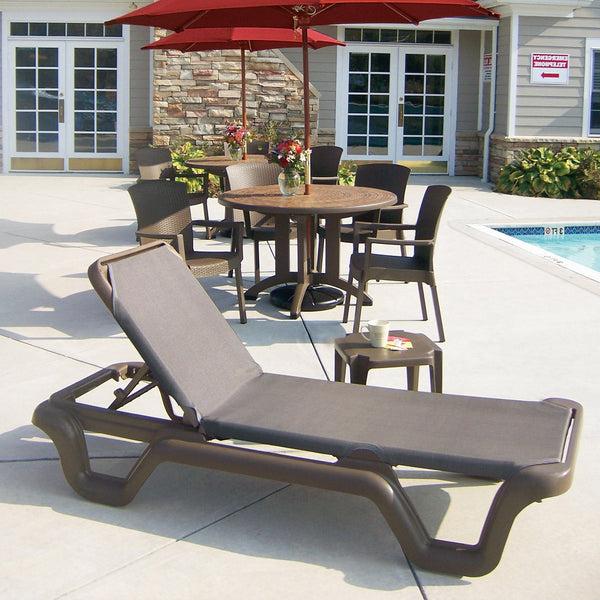 Grosfillex Marina Chaise Lounge