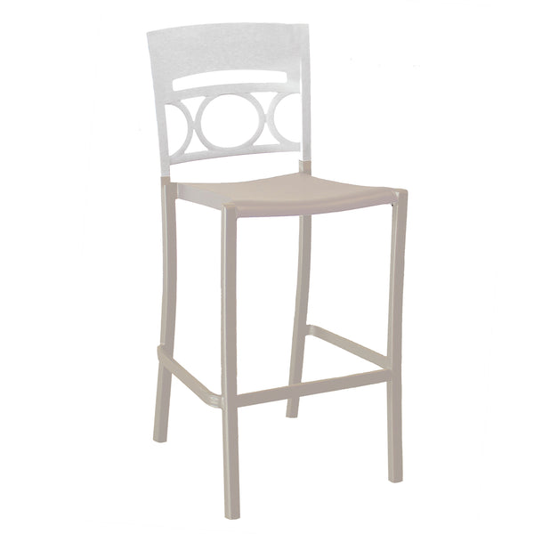 Grosfillex Moon Barstool