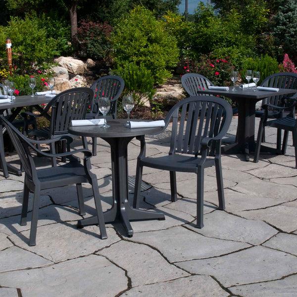 Grosfillex Omega 32" Square Table