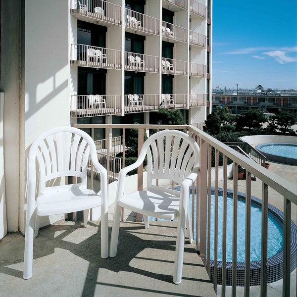 Grosfillex Pacific Fanback Armchair