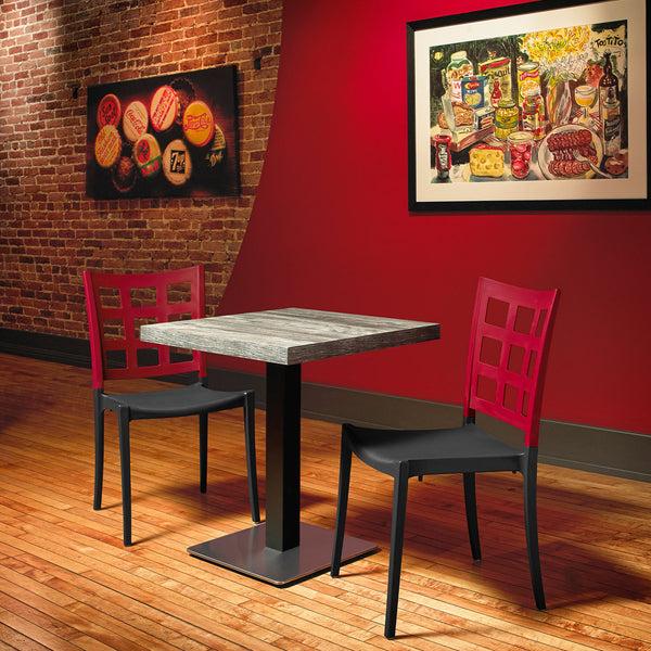 Grosfillex Plazza Sidechair