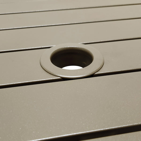 Grosfillex Sigma 51"x28" Bar Height Table