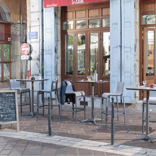 Grosfillex Sunset Armless Barstool