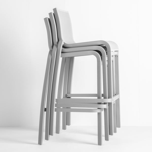 Grosfillex Sunset Armless Barstool