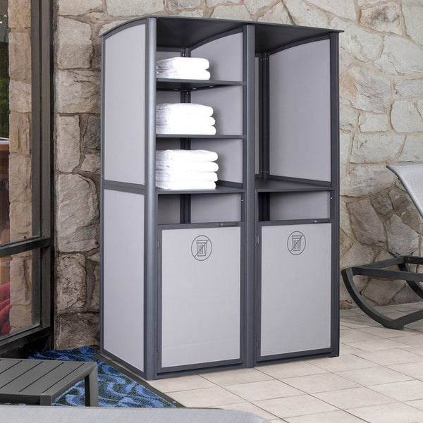 Grosfillex Sunset Towel Valet Triple Unit