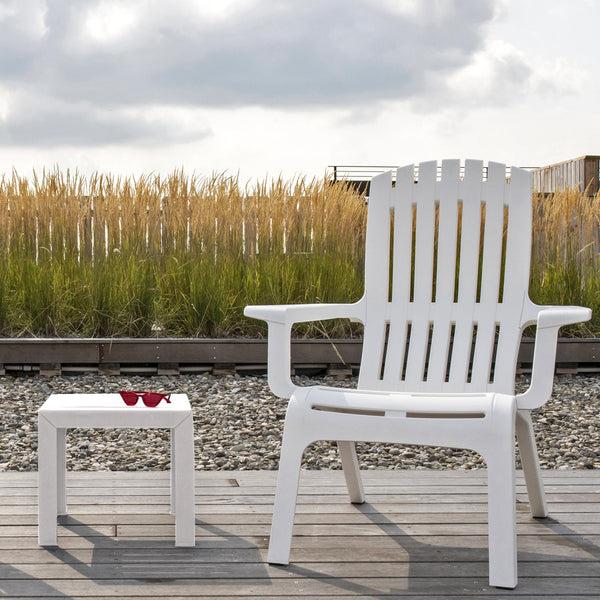 Grosfillex Westport 16"x16" Low Table