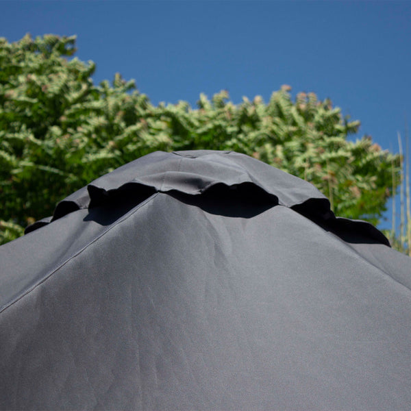 Grosfillex Windmaster 10' Square Cantilever Umbrella