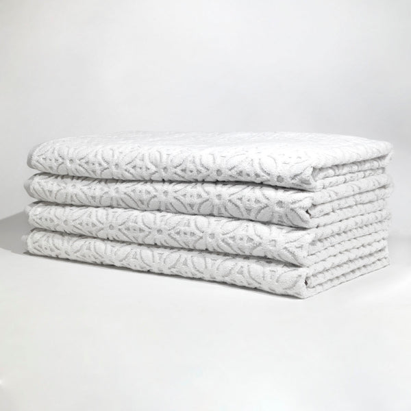 Grund Prague™ 100% Organic Bath Sheet (Set Of 4)