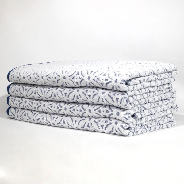 Grund Prague™ 100% Organic Bath Sheet (Set Of 4)