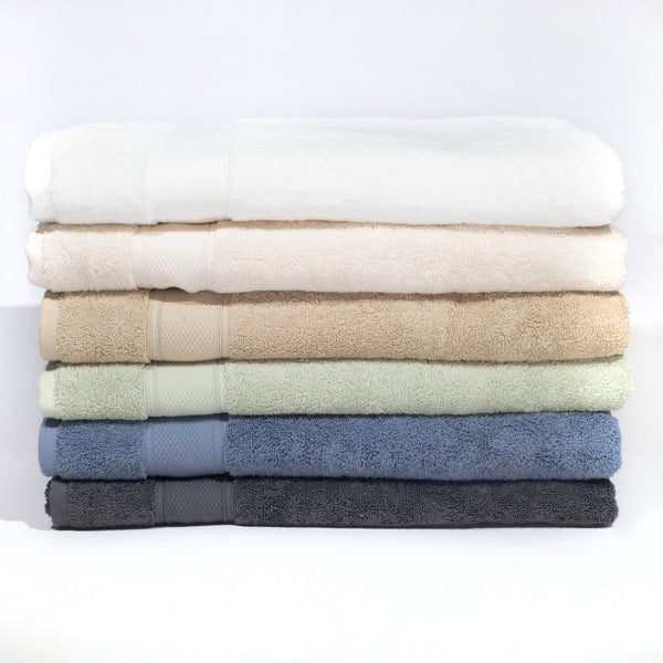 Grund Pinehurst 100% Organic 6 Piece Bath Towel Set - Build Your Own (Neutrals)
