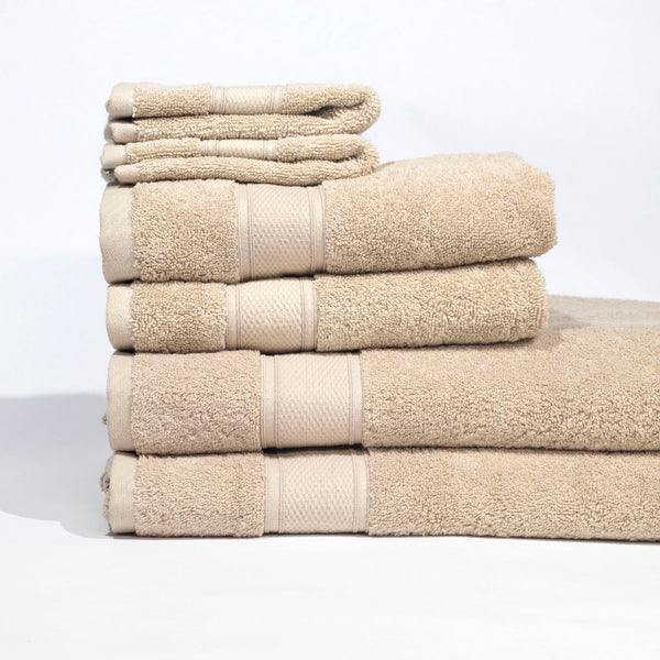 Grund Pinehurst 100% Organic 6 Piece Bath Towel Set - Build Your Own (Neutrals)
