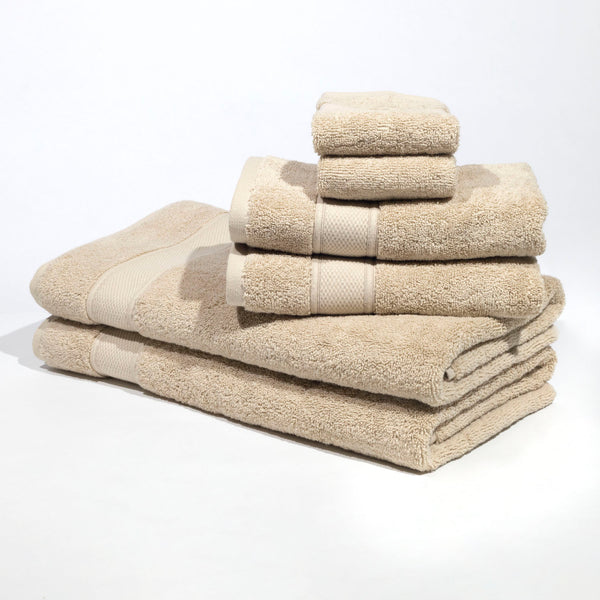 grund Pinehurst 100% Organic 6 Piece Bath Towel Set - Driftwood