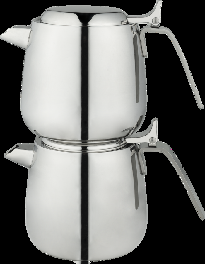 Grunwerg Babel 0.75L Stackable Mirror Finish Teapot