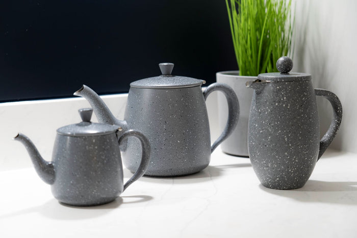 Grunwerg Café Olé 0.52L Premium Teapot Grey Granite