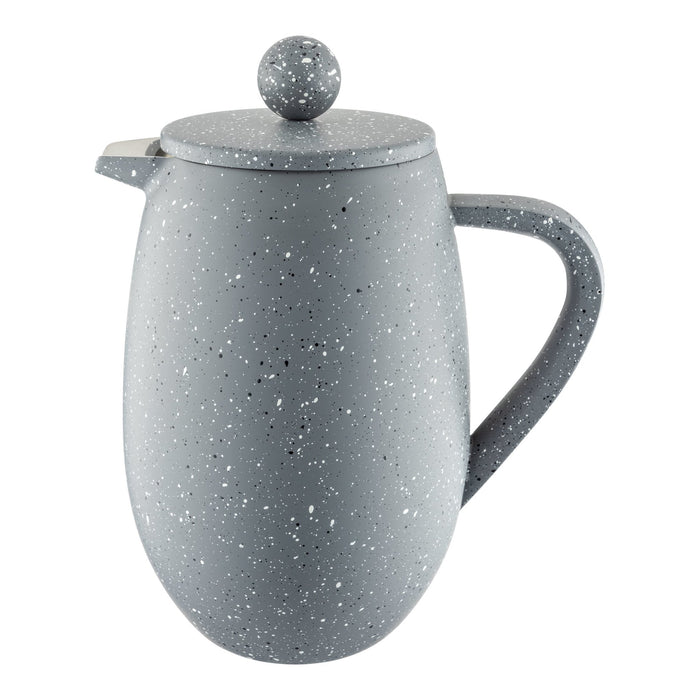grunwerg Café Olé 3 Cup Bellied Cafetiere Grey Granite