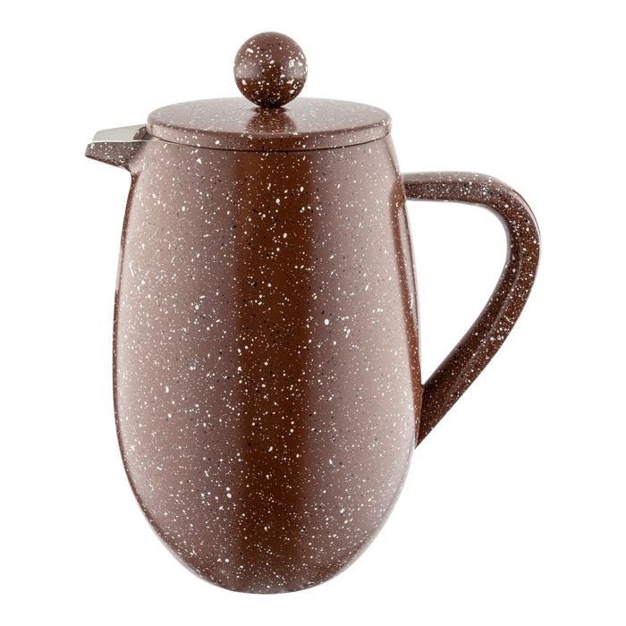 grunwerg Café Olé 3 Cup Bellied Cafetiere Red Granite