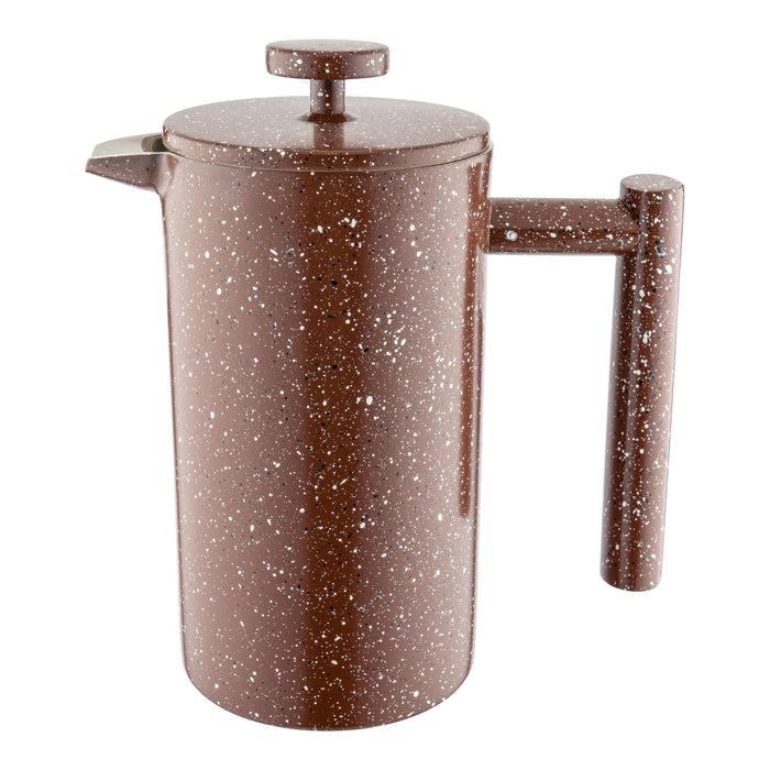 Grunwerg Café Olé 3 Cup Straight Sided Cafetiere Red Granite