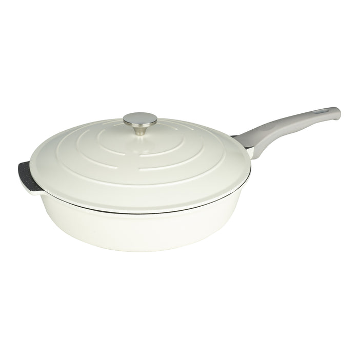grunwerg Commichef Cast Aluminium 32cm All-In-One-Pan - Cream