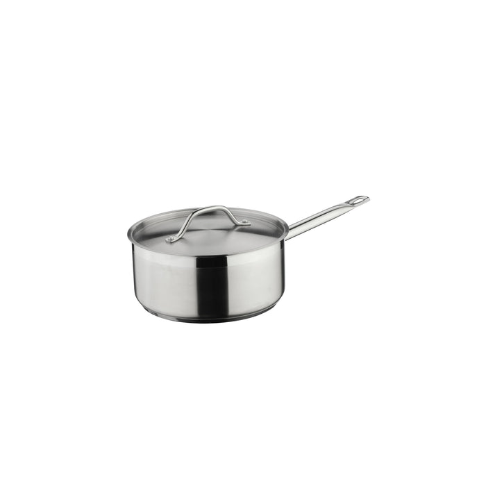 grunwerg Commichef+ Stainless Steel Saucepan and Lid - 14cm